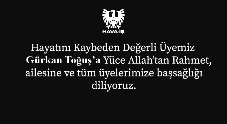 Acı kaybımız