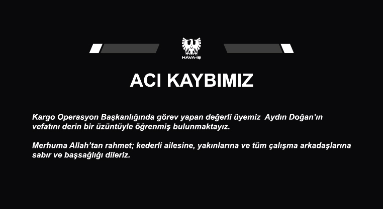 Acı Kaybımız
